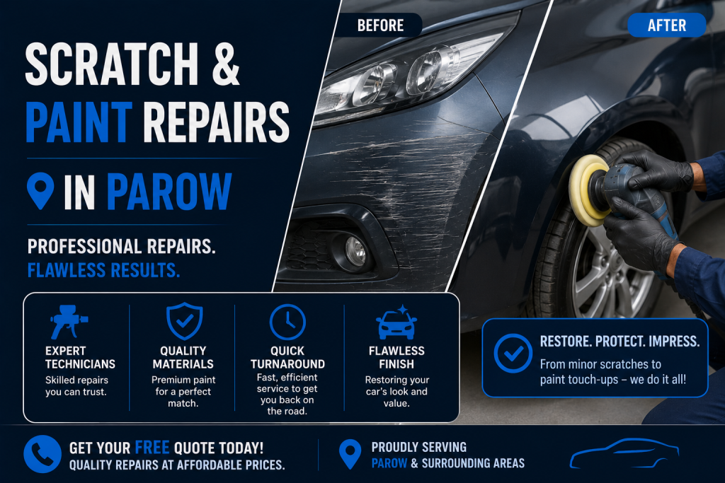 Scratch and paint repairs in Parow Cape Town