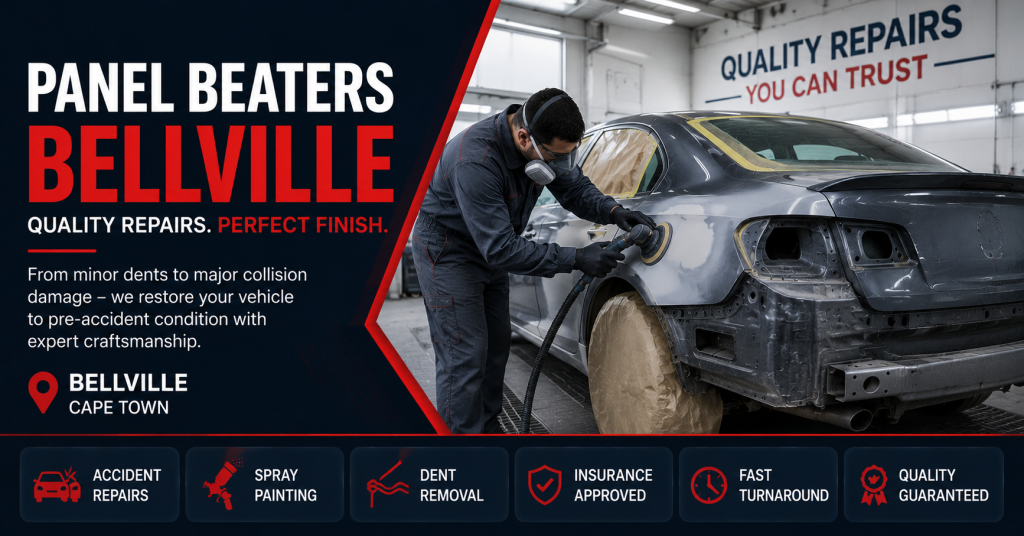 Panel beaters in Bellville Cape Town for accident repairs